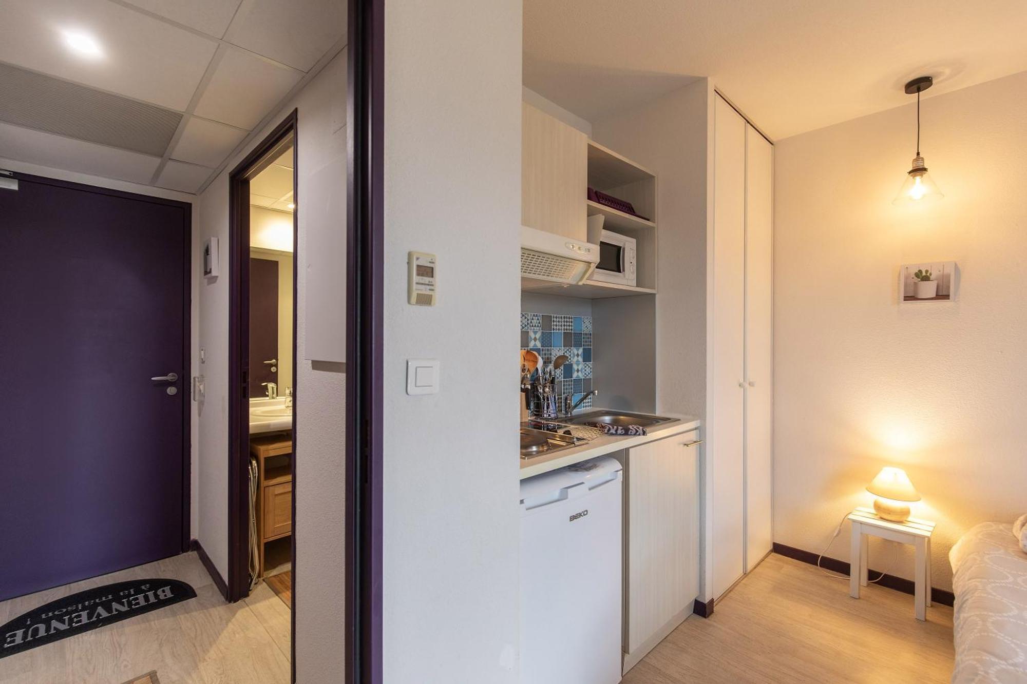 Tithome 1 - Gare, Centre Ville, Vue Montagne Et Chateau Lourdes Bagian luar foto